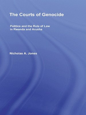 cover image of The Courts of Genocide